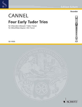 Four Early Tudor Trios - Performing Score