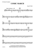 Comic March - Eb Baritone Saxophone