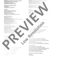 Orpheus Behind the Wire - Choral Score