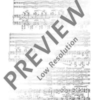 Quintet in E major - Score and Parts