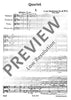 String Quartet D major - Full Score