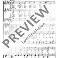 Nun strahlt der Mai den Herzen - Choral Score