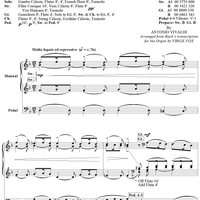 Adagio (From Concerto in D Minor)