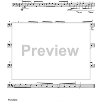 Suzuki Bass School, Volume 2 - Bass Part