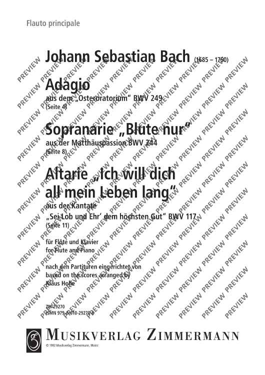 Adagio from the Easter Oratorio