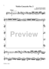 The Violin Concerti - Violin 1