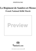 Le Régiment de Sambre-et-Meuse - Eb Clarinet