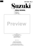 Suzuki Viola School, Volume 6 - Viola Part