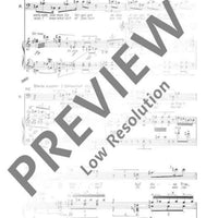 Von Heute auf Morgen - Piano Reduction