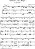 Sonata No. 1 in C Major - Piano Score