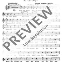 Geschichten aus dem Wiener Wald - Tenor I