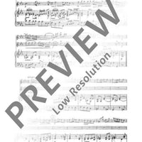 Trio sonata c minor - Score and Parts