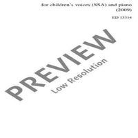 Enter, Spring - Choral Score