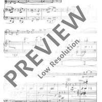 Poème - Piano Score and Solo Part