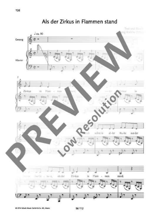 Als der Zirkus in Flammen Stand