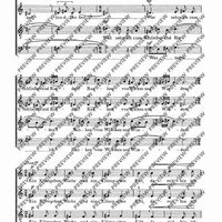 Magic and blessing - Choral Score