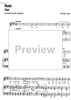 Cjantis - 3 songs from Friuli - Score