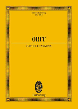 Catulli Carmina - Full Score