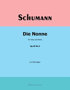 Die Nonne, Op. 49, No. 3