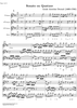 Sonata en Quatuor - Score