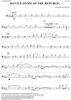 Battle Hymn of the Republic - Trombone 1