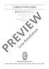 Havanaise - Full Score