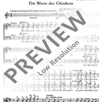 Schiller-Hymne - Tenor / Bass