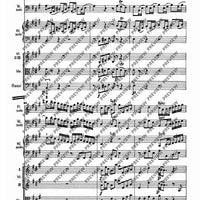 Concerto A Major - Full Score