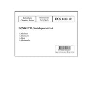 String Quartets No. 1-6 - Set of Parts
