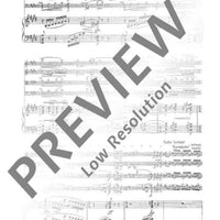 Quintet in E major - Score and Parts