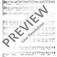 Acht Chorlieder (aus "Des Knaben Wunderhorn") - Choral Score