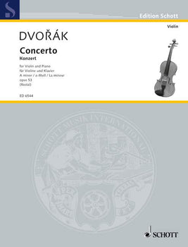 Violin Concerto A Minor - Piano Score With Solo Part