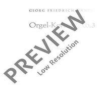 Organ Concerto No. 3 G Minor - Bassi/bassoon
