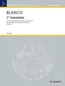 One Concerto for two Organs - Performing Score
