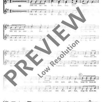 Europäische Volks- und Kinderlieder - Choral Score