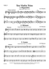 Ten Violin Trios - Violin 2