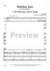 Holiday Jazz - Score