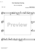 One Saturday Evening - Violin 1