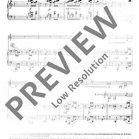 Poème - Piano Score and Solo Part