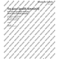 Three Pieces - Score and Parts