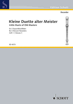 Little Duets of Old Masters - Performing Score