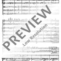 Ein Jäger aus Kurpfalz - Score