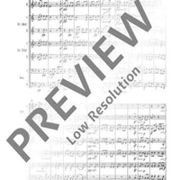 Petit quatour - Score and Parts