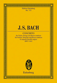 Concerto E Major - Full Score