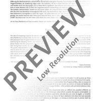 Calendar sheets - Score and Parts