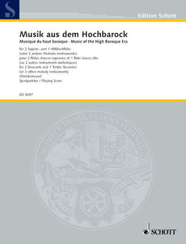 Music of the High Baroque Era - Performing Score