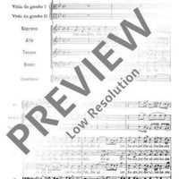Cantata No. 106 - Full Score