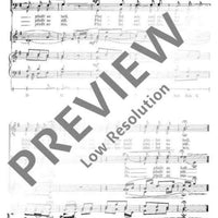 Schönster Schatz, leb wohl - Score