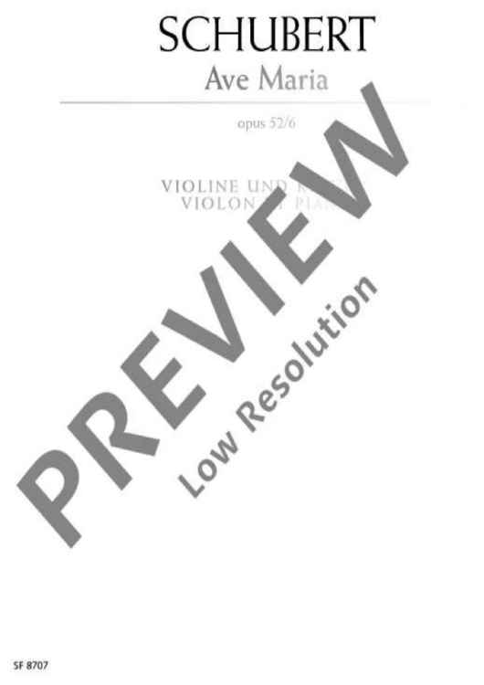 Ave Maria E flat major