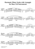Minor Scales with Arpeggio - Bass Clef Instrument